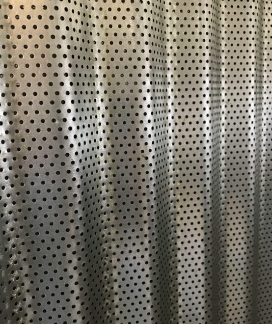 metal perforations, perforations of metal, metal perforations production