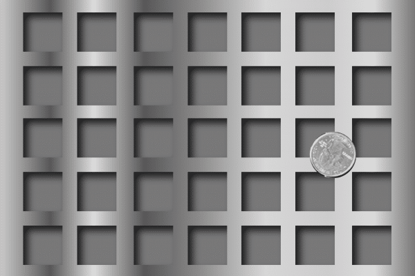 Perforated Metal Sheet in California, perforated square metal holes, california metal sheets